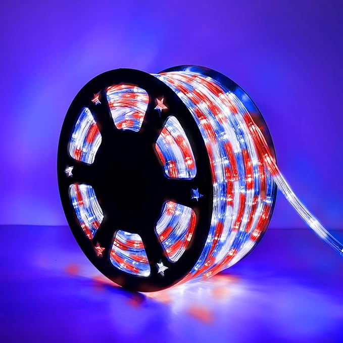 200ft LED Rope Lights Outdoor, 1440 LED Flexible Tube Lights by Jnaurb