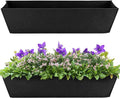 Adnee 2 Pcs 30 Inch Fabric Plant Window Box Liners-Rectangular Non-Woven by Adnee