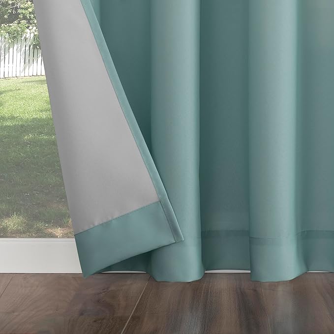 Sun Zero Marina Indoor/Outdoor UV Protectant Energy Efficient Grommet Curtain - Image 4