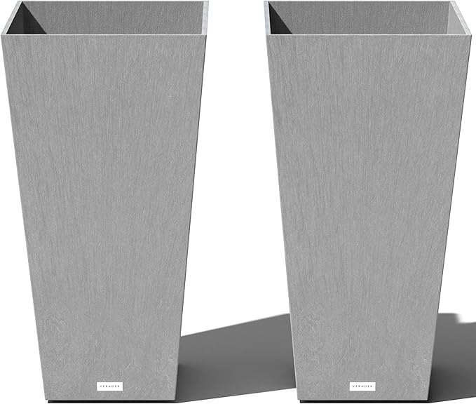 Veradek V-Resin Indoor/Outdoor Taper Planter by VeradekOutdoor