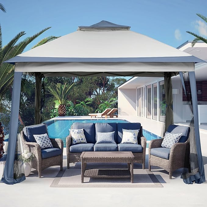 GDY 11x11 Pop Up Canopy Tent, Outdoor Canopy - Image 7