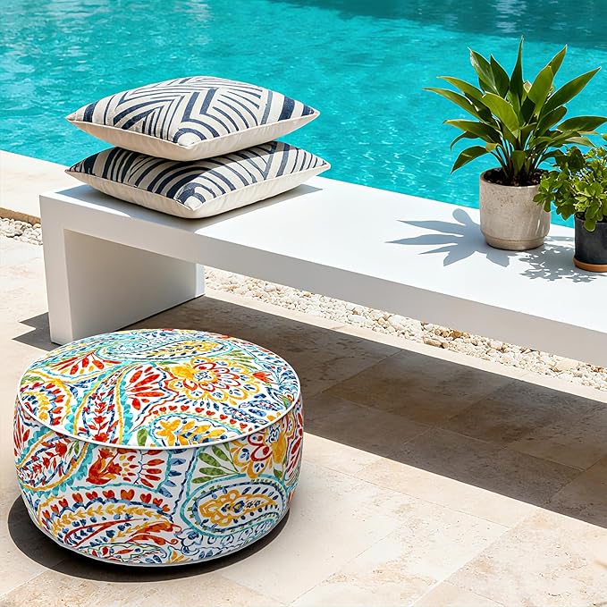 LVTXIII Indoor/Outdoor Inflatable Ottoman - Image 6