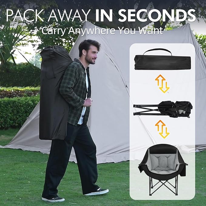Heated Oversized Camping Chair - Image 7