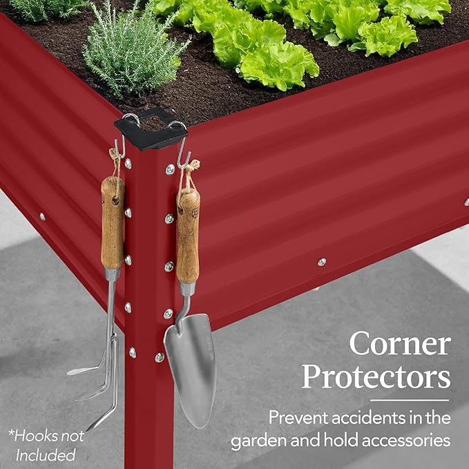 Best Choice Products 48x24x30in Galvanized Raised Garden Bed, Metal Elevated - Image 7