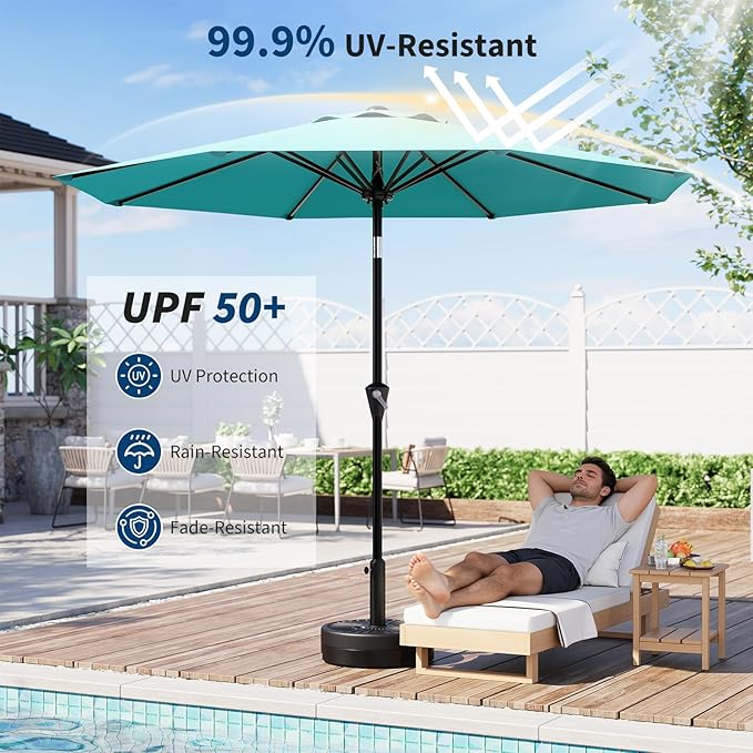 Garvee 9FT Patio Umbrella - Image 5