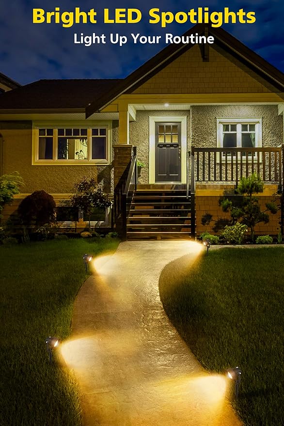 T-SUN Dusk to Dawn Outdoor Lighting, Flag Spot Lights - Image 5