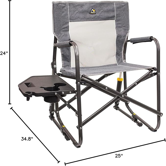 GCI Outdoor Freestyle Rocker Portable Folding Rocking Chair, Outdoor Camping - Image 8