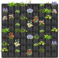 Hanging Planting Grow Bags, 72 Pockets Hanging Vertical Wall Planter Wall by LITLANDSTAR