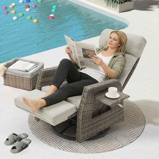 Adjustable Outdoor Recliner Chair - Image 3