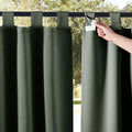 NICETOWN 2 Panels Greyish Green Outdoor Curtainss by NICETOWN