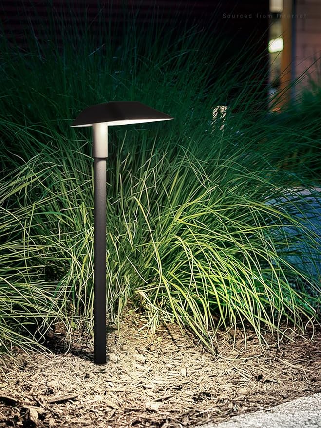 LEONLITE 12 Pack Low Voltage Landscape Lights, 5W Anti-Glare LED Pathway Lights - Image 2