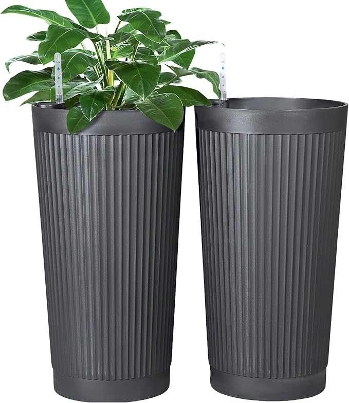 FENCY 2Pack 24IN Self Watering Planter by FENCY