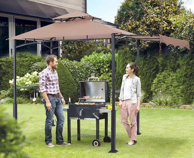 ABCCANOPY Grill Gazebo with Extra Awning - Image 9