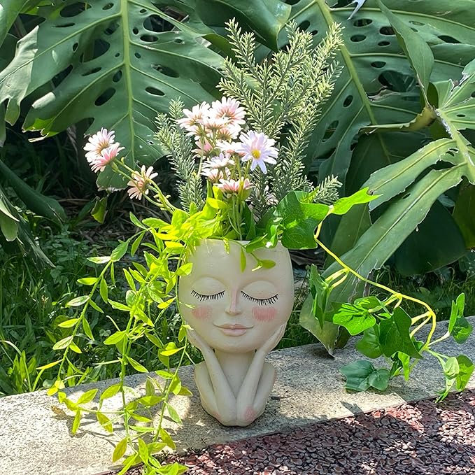 Head Planter Pot for Plants - Image 4