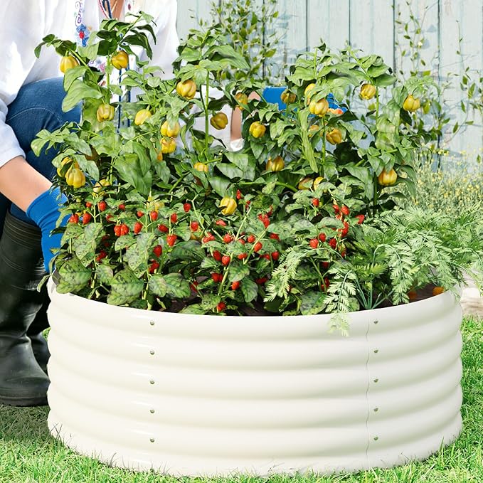 2-Pack 4x1.5ft Galvanized Raised Garden Bed, Outdoor Planter Bed, Metal Planter - Image 7