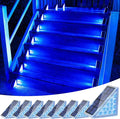 VOLISUN Solar Stair Lights 8 Pack, Solar Step Lights Outdoor Waterproof IP67 by VOLISUN