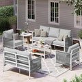 Aluminum Outdoor Patio Furniture Set by Oasbira
