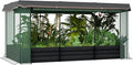 Outsunny 7.3 x 3.4 x 1 ft Galvanized Raised Garden Bed by Outsunny