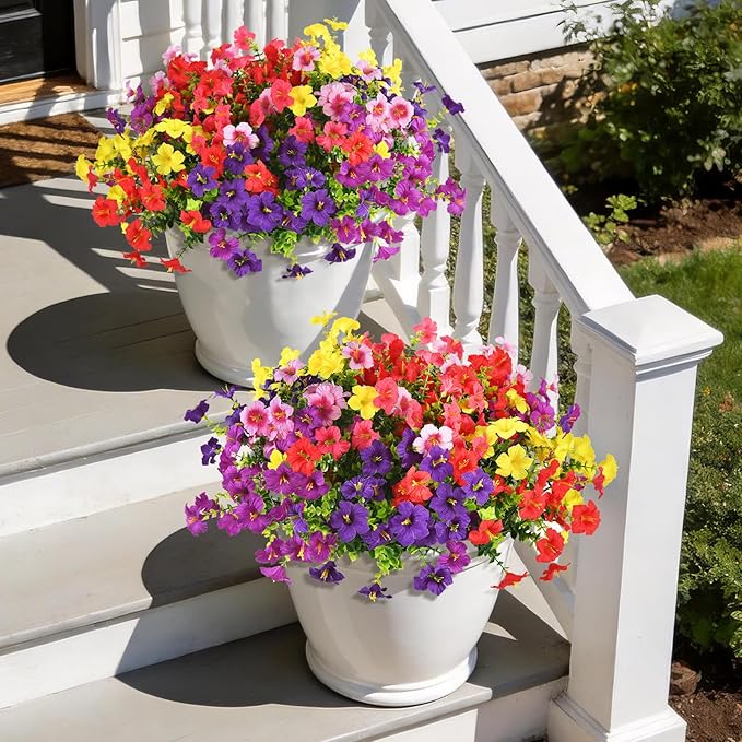 INQCMY Artificial Fake Petunias Flowers - Image 5