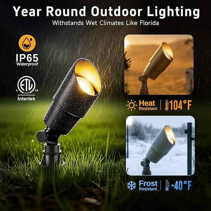 Gardenreet Brass Landscape Lighting - Image 4