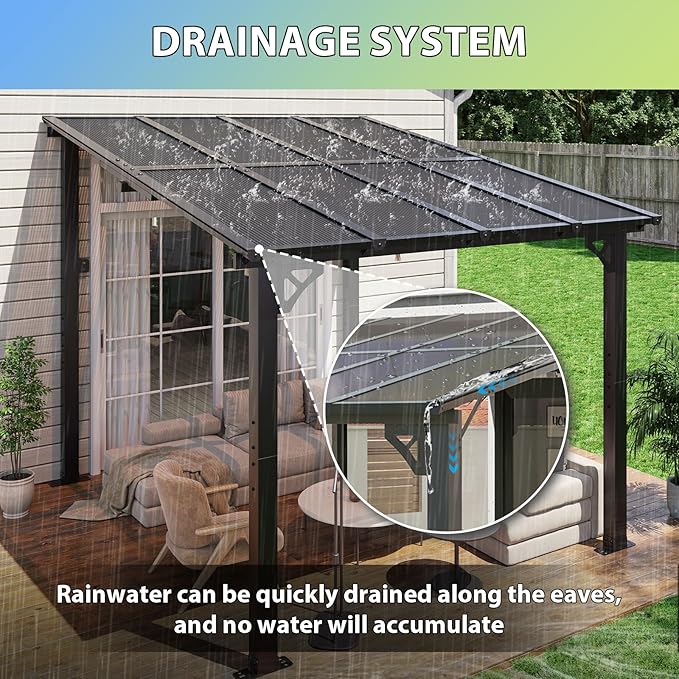 Aoxun 8'x 10' Premium Gazebo - Image 5