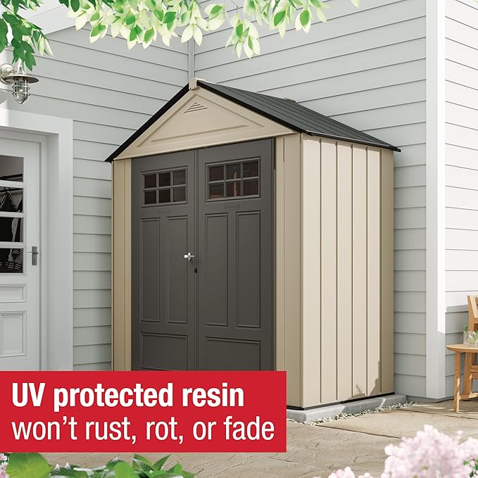 Rubbermaid Resin Outdoor Storage Shed - Image 6