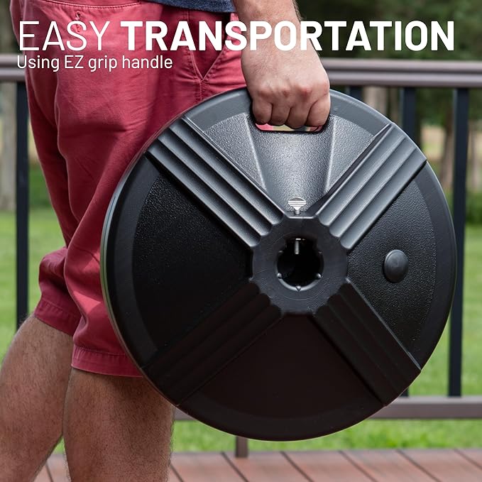 US Weight Durable Fillable Umbrella Base - Image 3