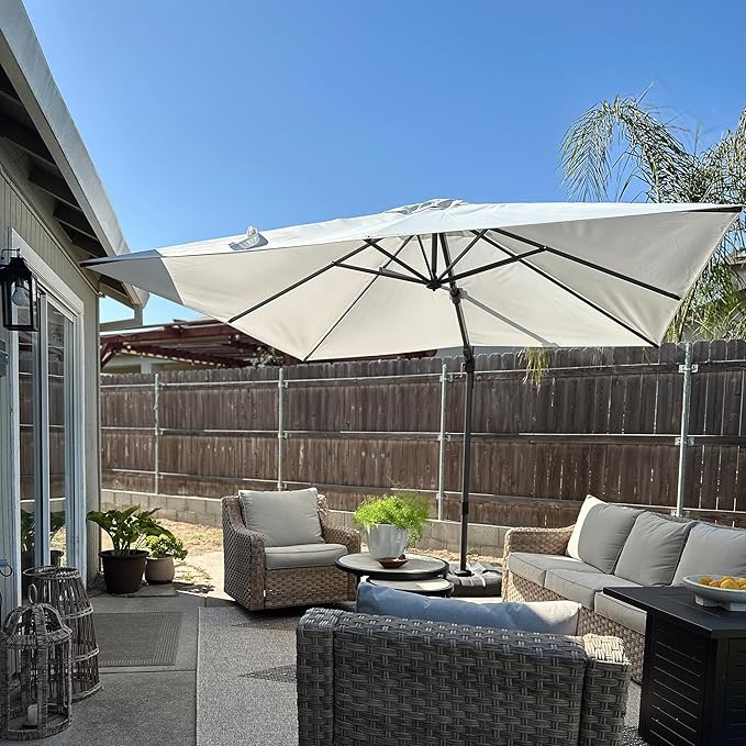 PURPLE LEAF 9.8' X 9.8' Patio Umbrella by PURPLELEAF