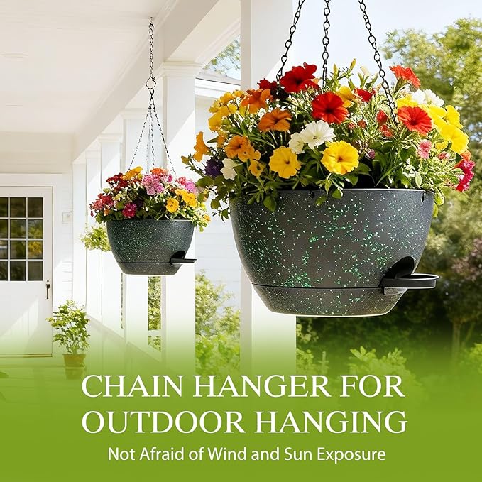 12 Inch Hanging Baskets 2 PC - Image 5