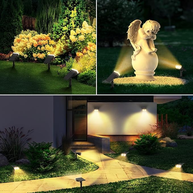 Linkind Solar Lights Outdoor Waterproof IP65, StarRay Dusk-to-Dawn Outdoor - Image 7