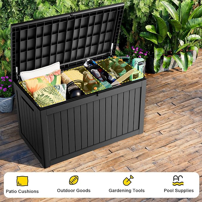 ROJIK Outdoor Storage Housing Deck Box - Image 7
