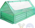 Quictent 6x3x1ft Galvanized Raised Garden Bed by QUICTENT