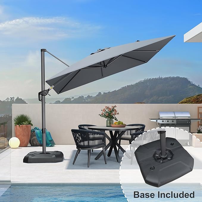 PURPLE LEAF 9 Feet Patio Umbrella - Image 3