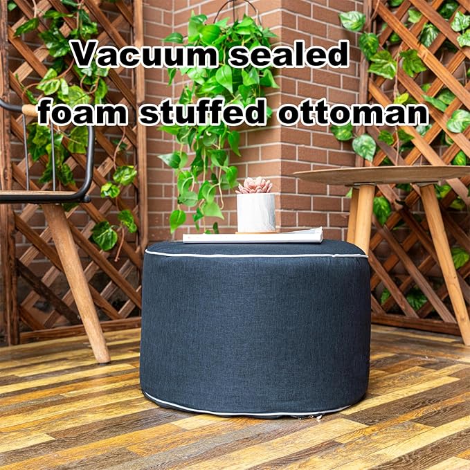 Outdoor Ottoman Outdoor Ottomans - Image 4
