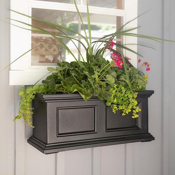 Mayne Fairfield 2-Foot Window Box – Self-Watering, Weather-Resistant Planter - Image 8