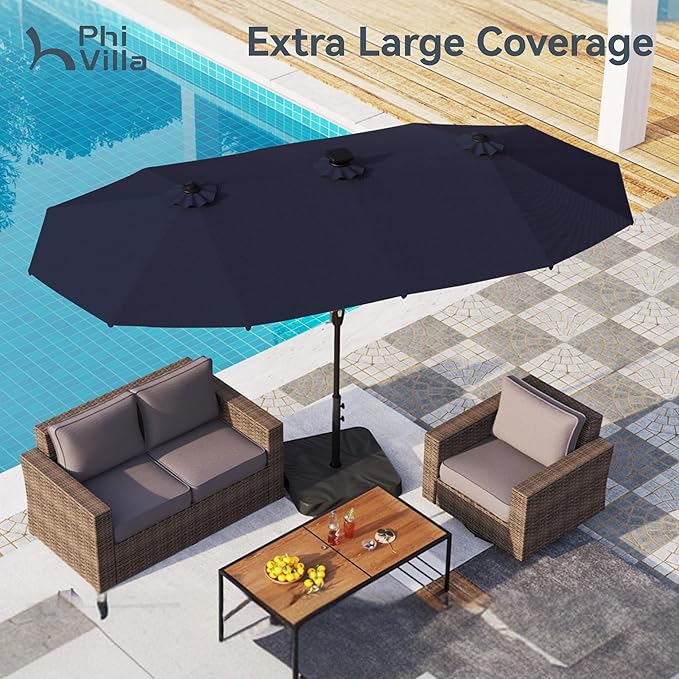 PHI VILLA 13ft Patio Umbrella - Image 3