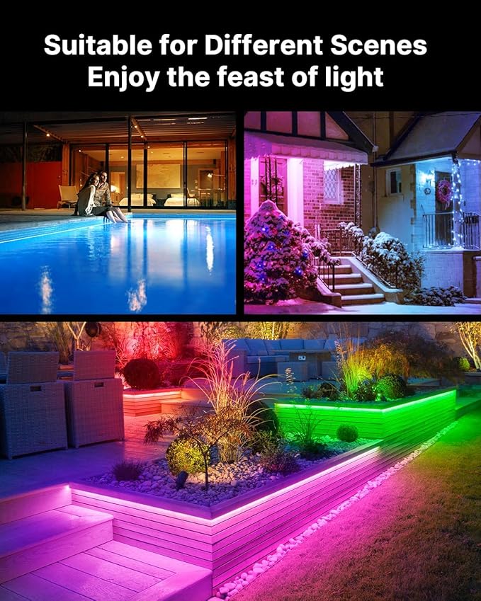 100FT Outdoor LED Strip Lights Waterproof IP65 Led Strip Lights - Image 5