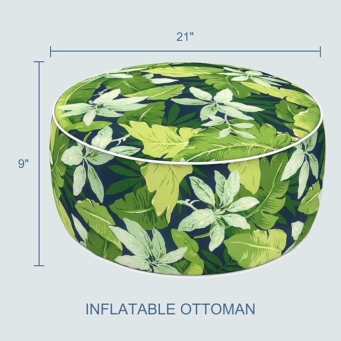LVTXIII Indoor/Outdoor Inflatable Ottoman - Image 3