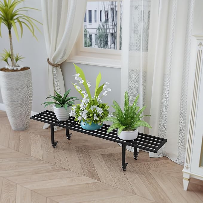 Zhongma One Tier Metal Plant Stand - Image 5