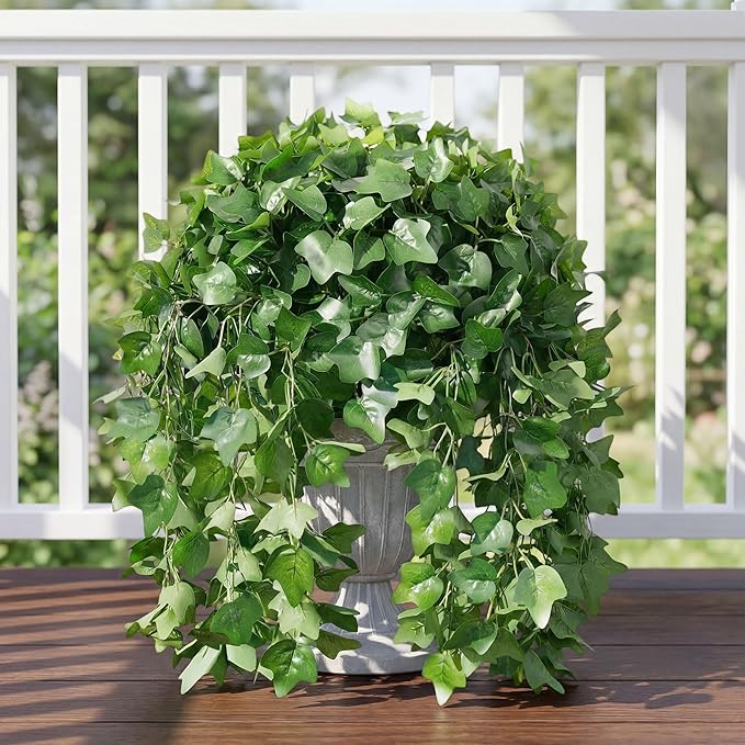 Faux Outdoor Plants Fake Hanging Plants - Image 9