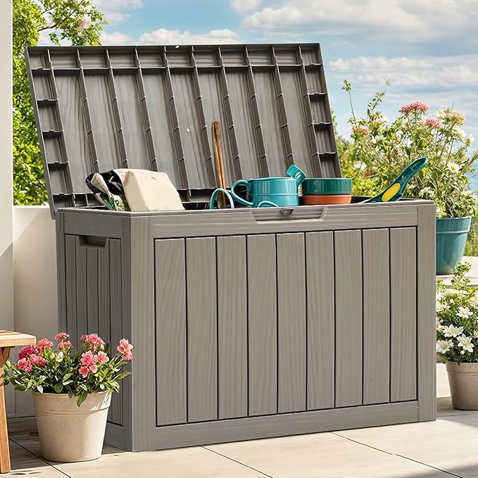 YITAHOME 45 Gallon Deck Box, Outdoor Storage Box - Image 2