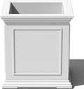 Veradek Brixton Series Cube Plastic Planter by VeradekOutdoor
