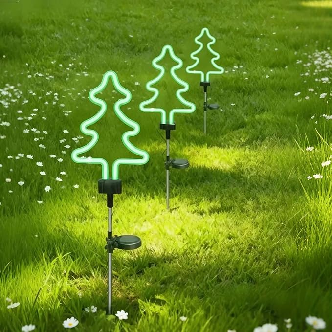 Solar Garden Stake Lights, Waterproof Landscape Light, Solar Landscape Path - Image 6