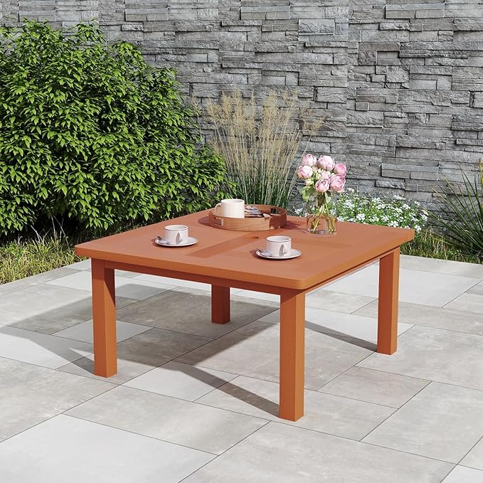 Tangkula Patio Coffee Table - Image 9