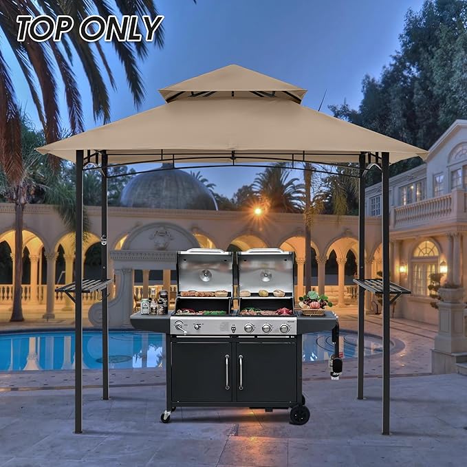 MASTERCANOPY Grill Gazebo Replacement Canopy Top - Image 7