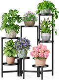 7 Tiered Metal Corner Plant Stand Indoor Outdoor, Tall Large Folding Rack by Unknown