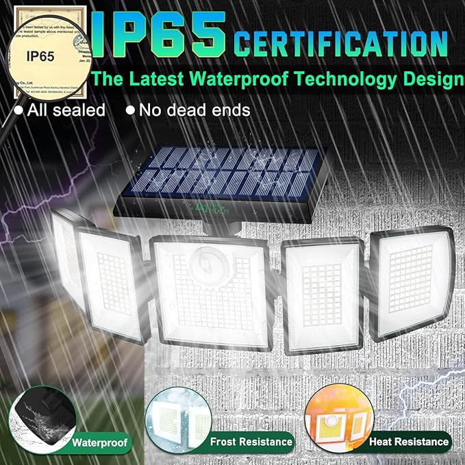 Solar Lights Outdoor Waterproof Motion Sensor - Image 6