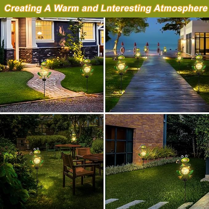 Frog Solar Garden Light - Image 5