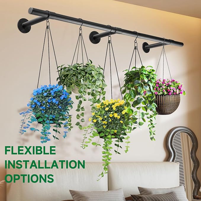 Hanging Planters Rod – Plant Hanger Indoor - Image 7