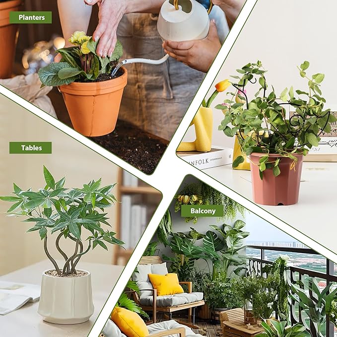 2 Pack Plant Trellis Indoor, 10.8" W x 13" H Small Trellis - Image 5